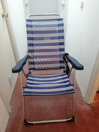 Sillas de playa.