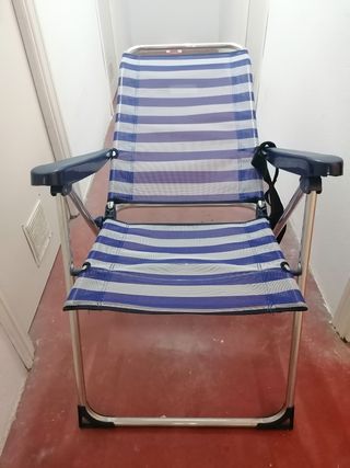 Sillas de playa.