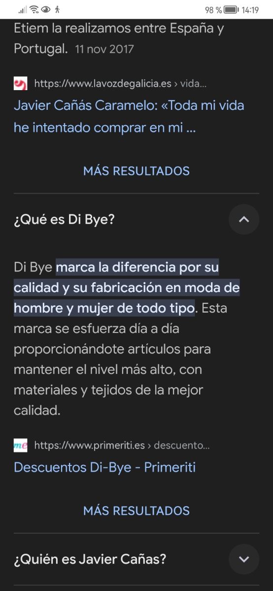 Chaqueta abrigadita de Di Bye