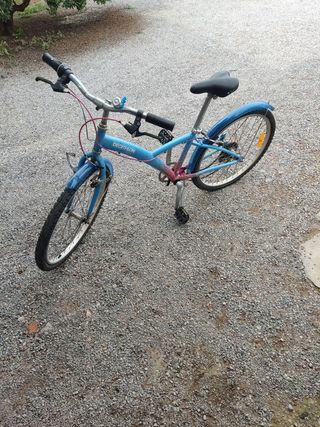 Bicicleta primera comunión infantil niña