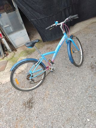 Bicicleta primera comunión infantil niña