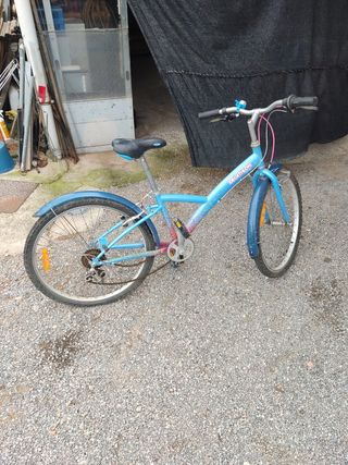 Bicicleta primera comunión infantil niña