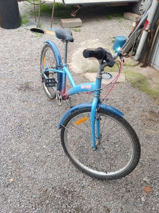 Bicicleta primera comunión infantil niña