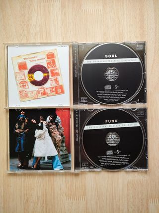 Lote 2 CD Soul/Funk