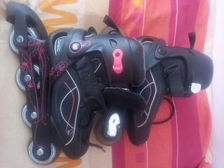 Patines Oxelo talla 38 y protectores