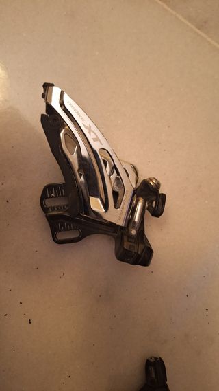 Mando slx de plato y desviador xt de 11v