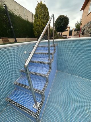Se hace todo tipo de barandillas en inox