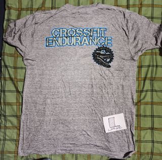 Maglietta T-shirt CROSSFIT ENDURANCE tg. L fitness