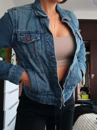 Chaqueta vaquera de sfera azul nueva