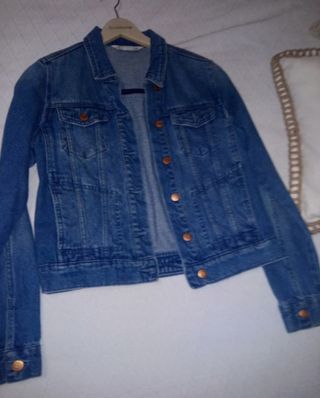 Chaqueta vaquera de sfera azul nueva