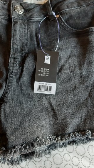 Jeans Corti Donna NUOVI *40 Trendy Orlo Sfrangiato