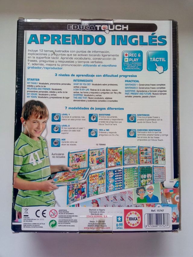 Educa Touch Aprendo Inglés 6-99 años