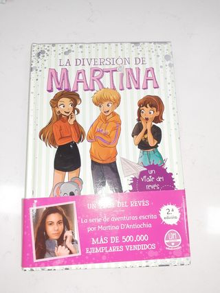 Tres libros la diversión de Martina
