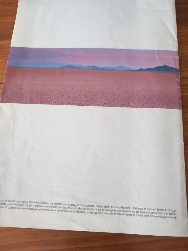 Folleto citroen xantia publicidad