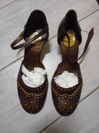 Scarpe/tacchi da ballo e serata vintage