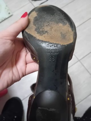 Scarpe/tacchi da ballo e serata vintage