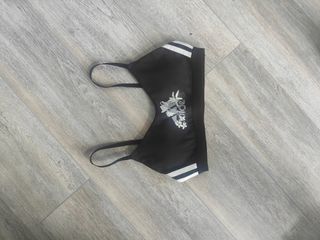 Sujetador deportivo Adidas negro talla S