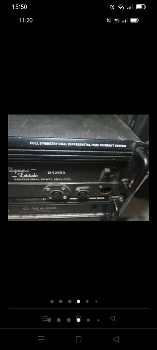 Etapas de potencia profesionales , negociable