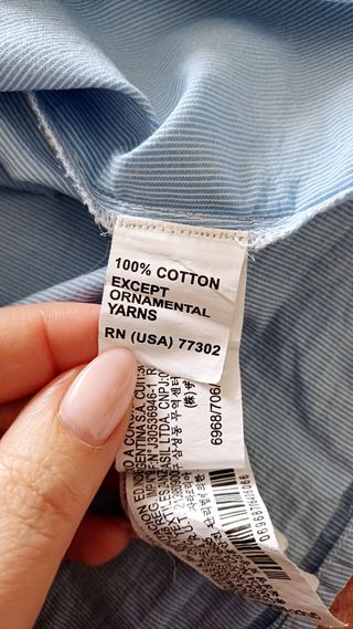 Camisa de rayas Zara T/5