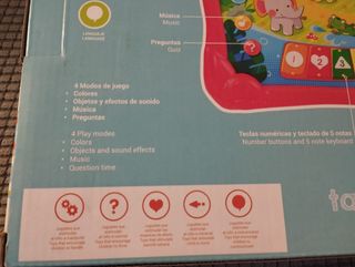 Tableta educativa animales bebé