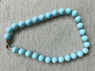 Collar perlas multicolor flamenca feria