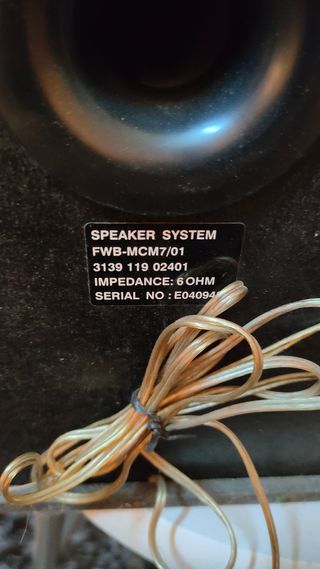 Pareja altavoces PHILIPS FWB-MCM7/01