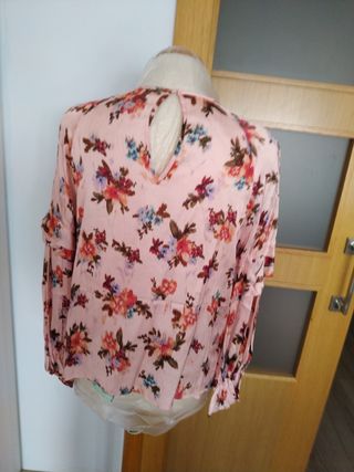 Blusa estampada Zara L