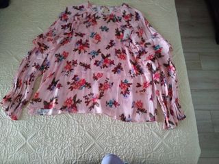 Blusa estampada Zara L