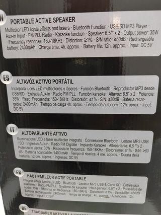 Altavoz Lauson Speaker LLX33