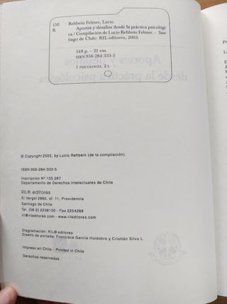 Libro psicología