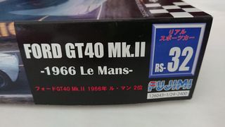 Maqueta Ford GT40 Mk.II Fujimi