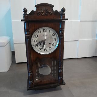 Orologio a Pendolo in Legno Tulxis Vintage D'Epoca