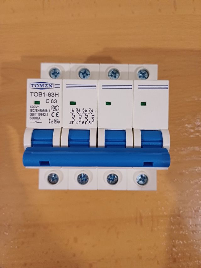 Magnetotermico 4x63a Nuevo