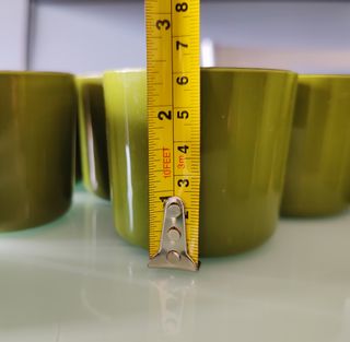 12 x mini macetas altura 6cm - diametro 7cm 200ml