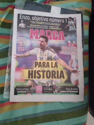 Periódicos Messi mundial 2026