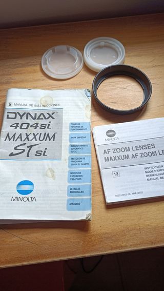 Cámara fotos Minolta