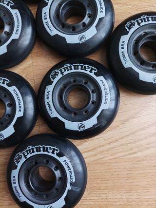Ruedas Patines Powerslide Spinner 76mm 85a.