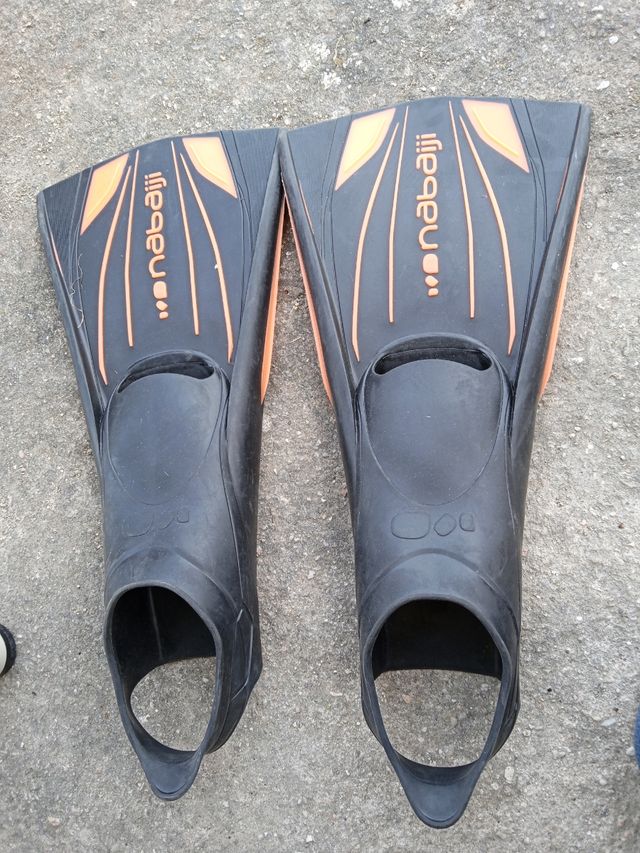 Aletas buceo Decathlon