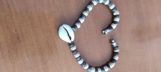 Pulsera, pendientes, tobillera y colgante