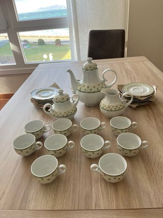 Servicio de tazas para cafe Santa Clara