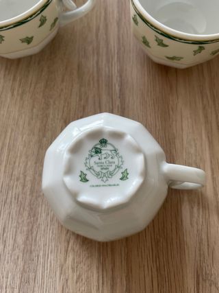 Servicio de tazas para cafe Santa Clara