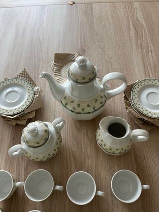 Servicio de tazas para cafe Santa Clara