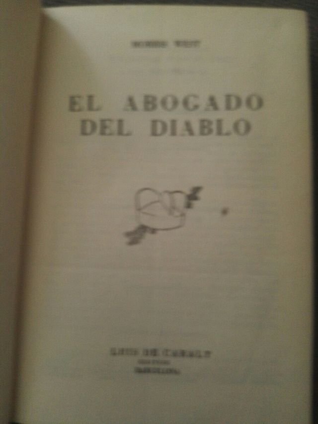libro el abogado del diablo de Morris west