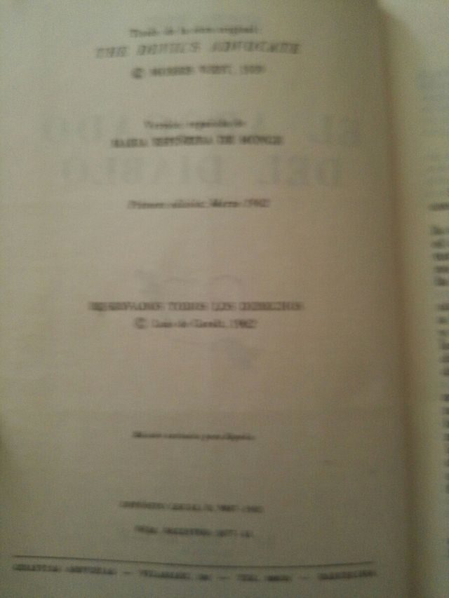 libro el abogado del diablo de Morris west