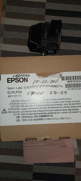 Lámpara proyector Epson ELPLP58