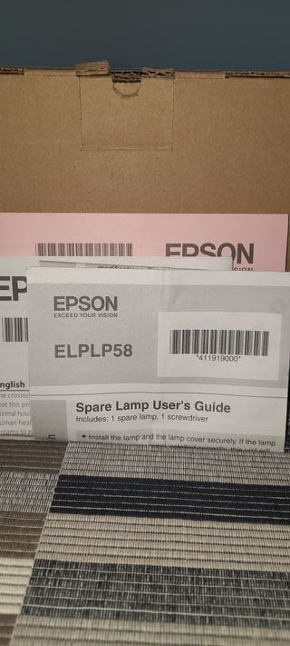 Lámpara proyector Epson ELPLP58