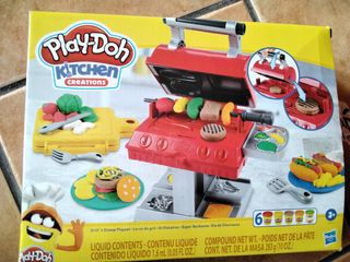 Play-Doh Kitchen creación grill