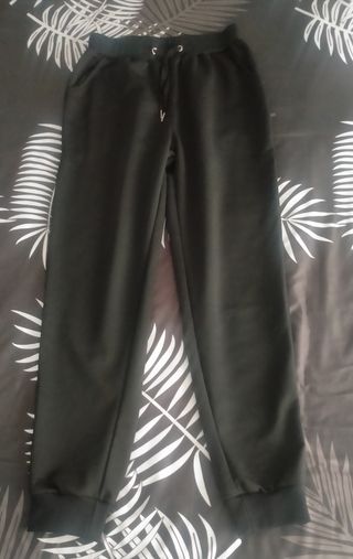Pantalón con bolsillos tipo chándal - talla S