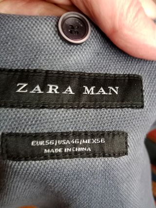 Americana hombre Zara