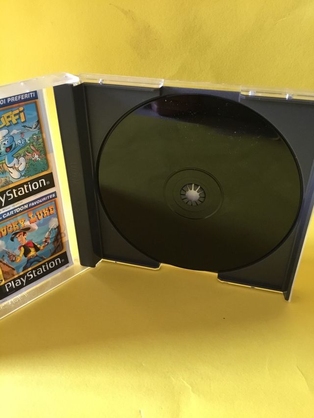 Playstation 1 cd i puffi